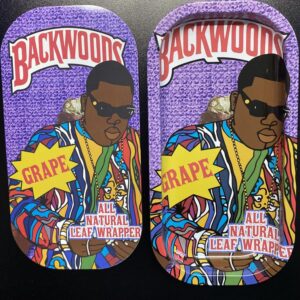 Backwoods Notorious Biggie Smalls Magnetic Top Rolling Tray
