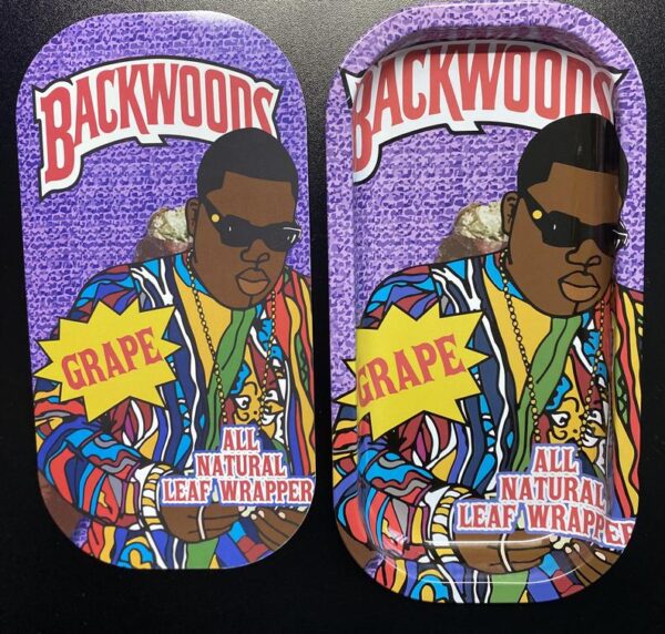 Backwoods Notorious Biggie Smalls Magnetic Top Rolling Tray