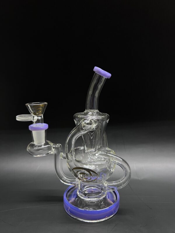 Genie Recycler Glass Water Pipe | Percolator Bong