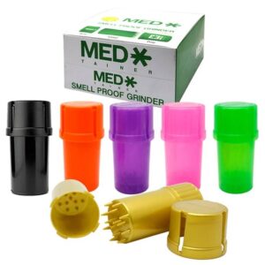 Medtainer Smell Proof Grinder Jar Display - Regular