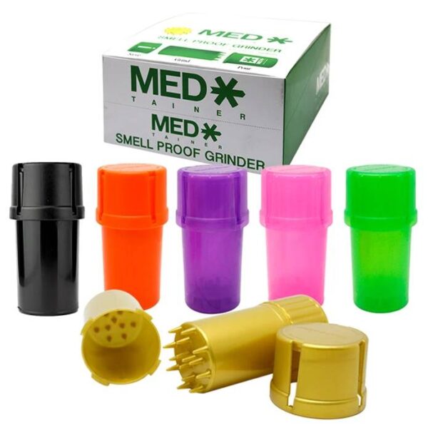 Medtainer Smell Proof Grinder Jar Display - Regular
