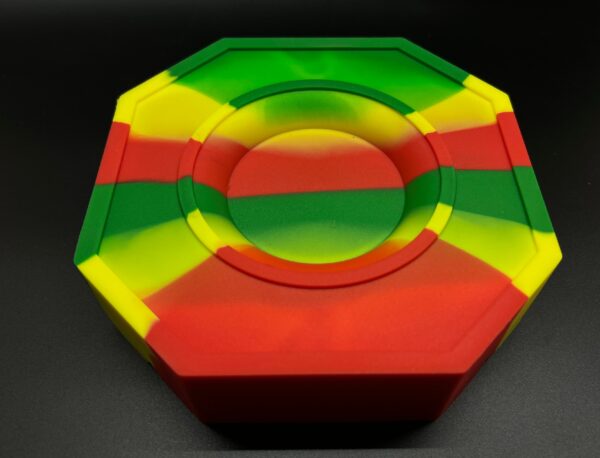 Silicone ash tray