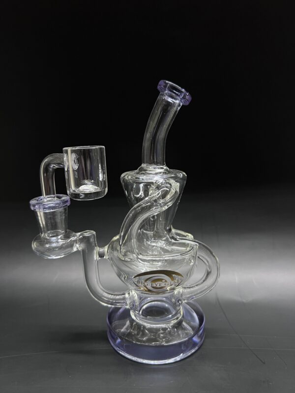 Genie Recycler Glass Water Pipe | Percolator Bong