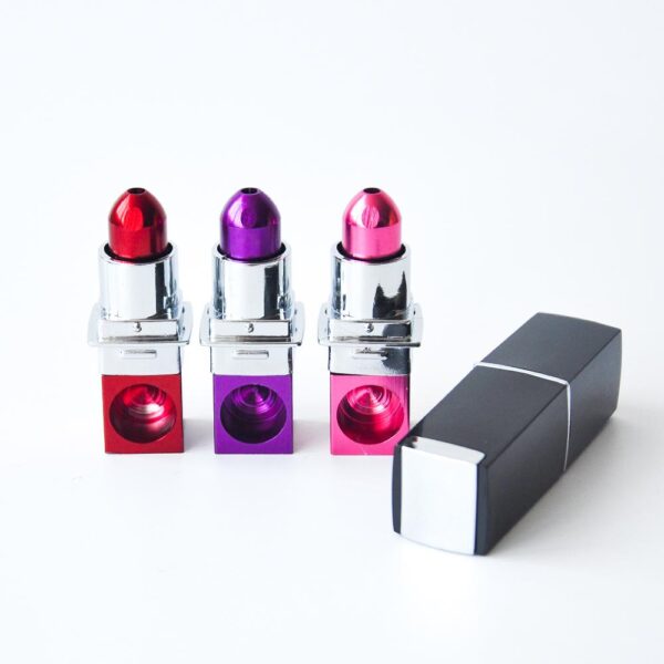 Lipstick Metal Hand Pipe