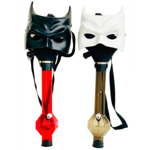 B-Man Gas Mask with Acrylic Water Pipe