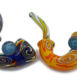 Glass Bubbler - Mrs. Giraffe 6