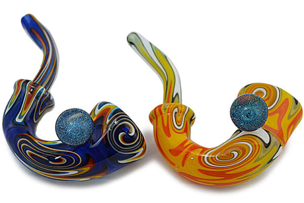 Glass Bubbler - Mrs. Giraffe 6