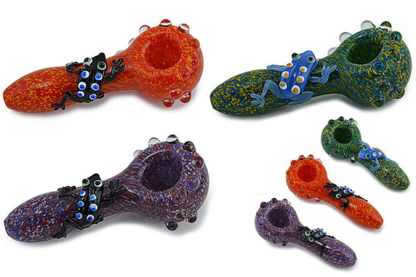American Color Glass Marble Pipe