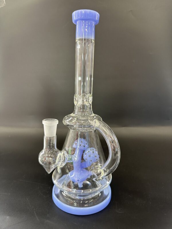 Double Mushroom Percolator Bong