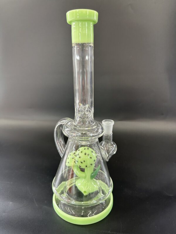 Double Mushroom Percolator Bong