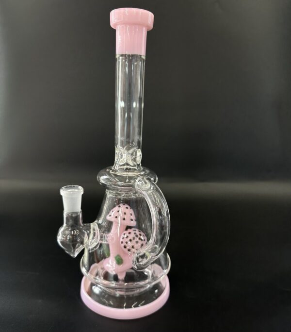Double Mushroom Percolator Bong