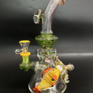 Fish Tattoo Bong | Octopus Color Smoking Pipe 