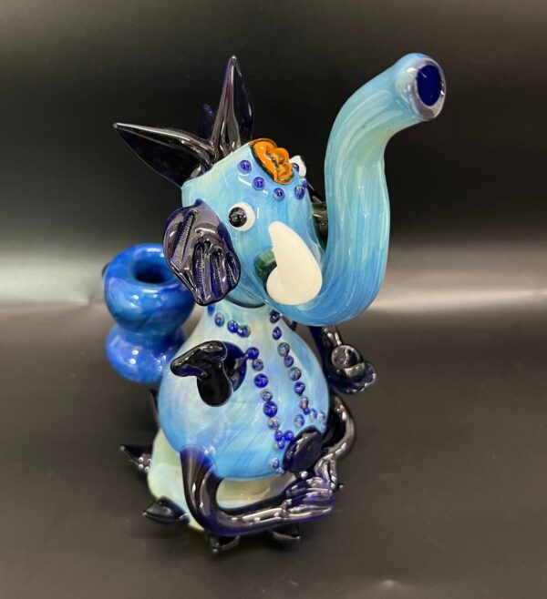 Multi-color Trunk Blow Bubbler