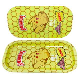 Backwoods Yellow Pikachu Magnetic Top Rolling Tray