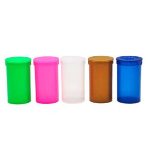 Pop Top 19 Dram Plastic Vials Case of 225
