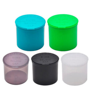 Pop Top 90 Dram Plastic Vials Case of 30