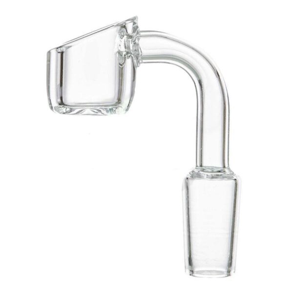 Quartz Cut Bucket 90° Banger Nail - 4mm thickness