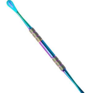 Rainbow Anodized Stainless Steel Dabber