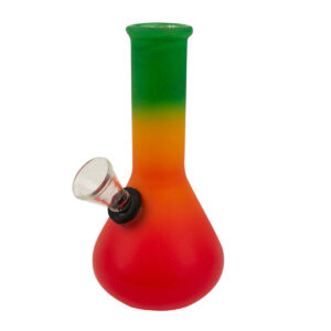 5 Rasta Beaker Glass Water Pipe