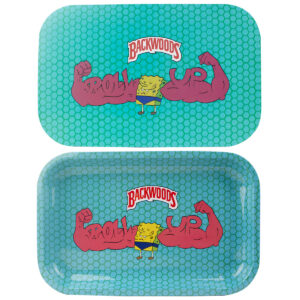 Backwoods SpongeBob Roll Up Rolling Tray w/ Lid