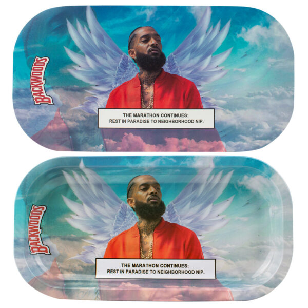 Backwoods Nipsey Hussle Heaven Magnetic Top Rolling Tray