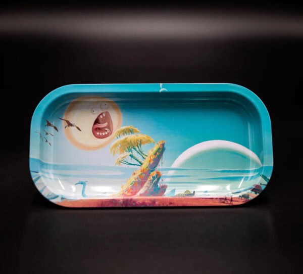 Mini Rick & Morty Strange World Rolling Tray