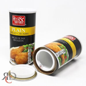 Red&White Plain Bread Crumbs Safe can 15oz