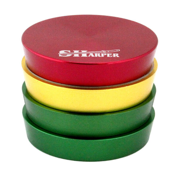 Sharper Rasta Cakestack 4 Part Grinder