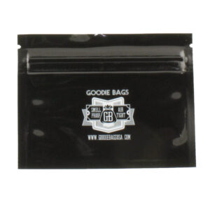 Goodie Bags Smell Proof Ziplock Small 4” x 3” Black 10 Bags