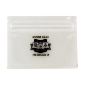 Goodie Bags Smell Proof Ziplock Small 4” x 3” Clear 10 Bags