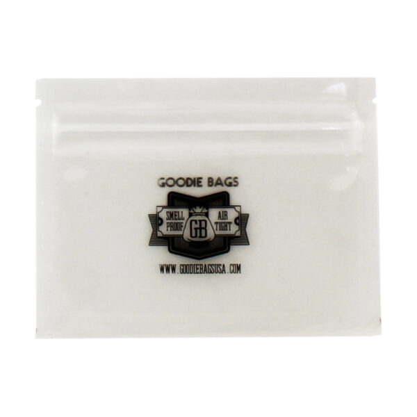 Goodie Bags Smell Proof Ziplock Small 4” x 3” Clear 10 Bags