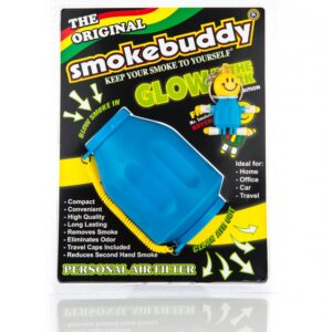 Blue Glow In The Dark Smokebuddy Original Personal Air Filter