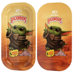 Backwoods Baby Yoda Magnetic Top Rolling Tray