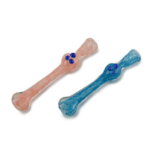 Colorful Bees & Ladybug Glass Pipe