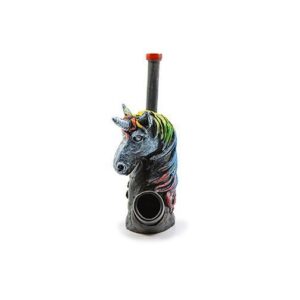 3D Flower Glass Marble Pipe