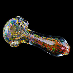 Face Design Hammer Glass Hand Pipe 6
