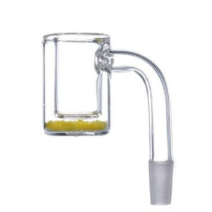 Quartz Color Crystal Thermal 90° Banger - 2mm thickness
