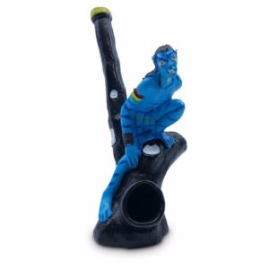 Glass Hand Pipe - Hammer Marble  7
